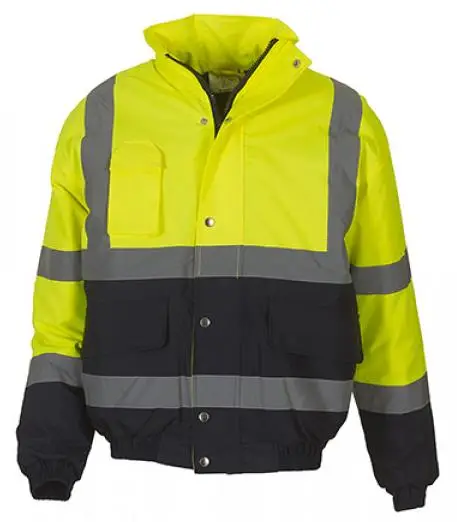 hi-vis yellow/navy