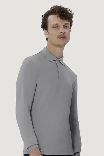 HAKRO Longsleeve-Poloshirt 821 HACCP Mikralinar®