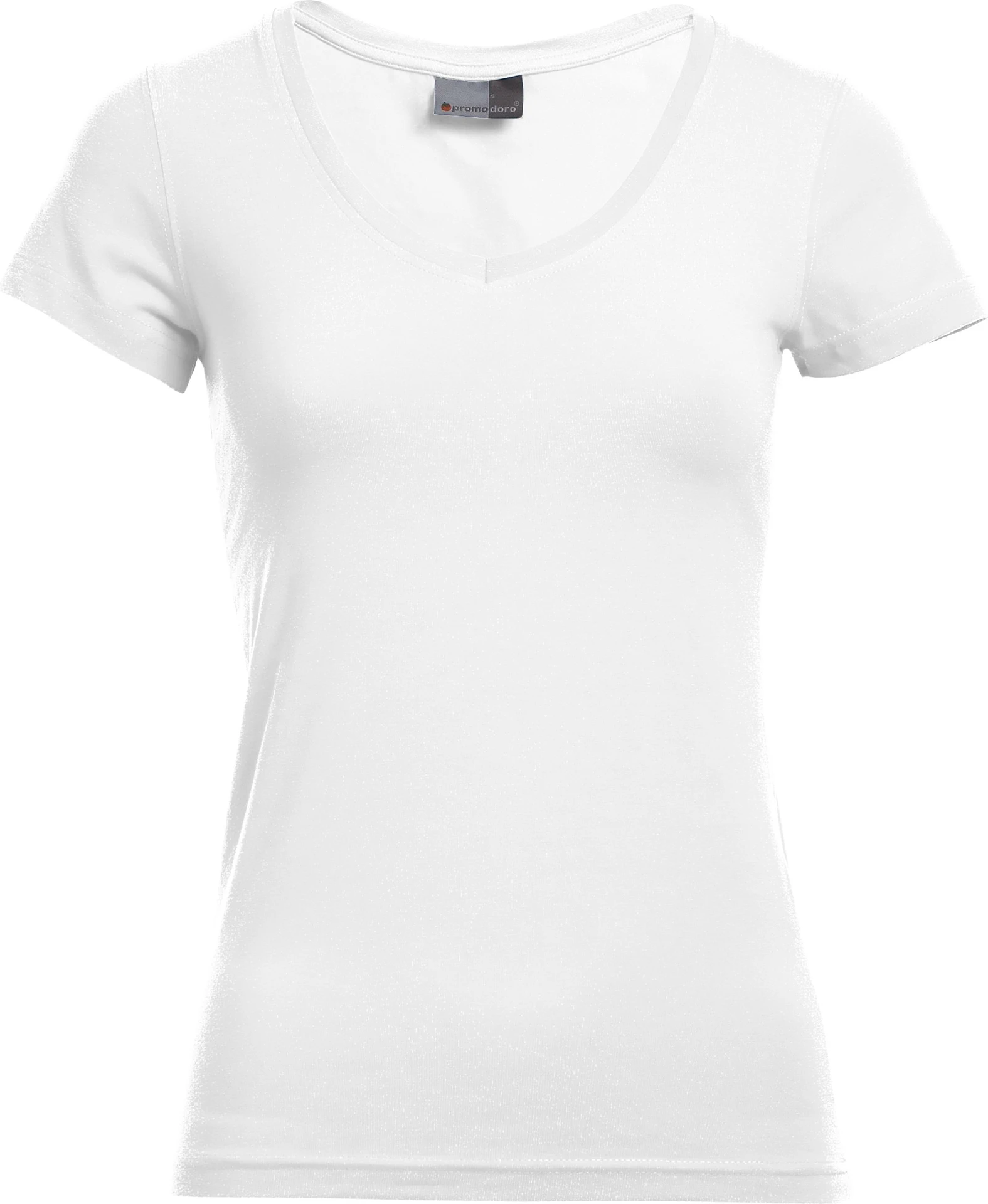 Promodoro Women's Slim Fit V-Neck-T