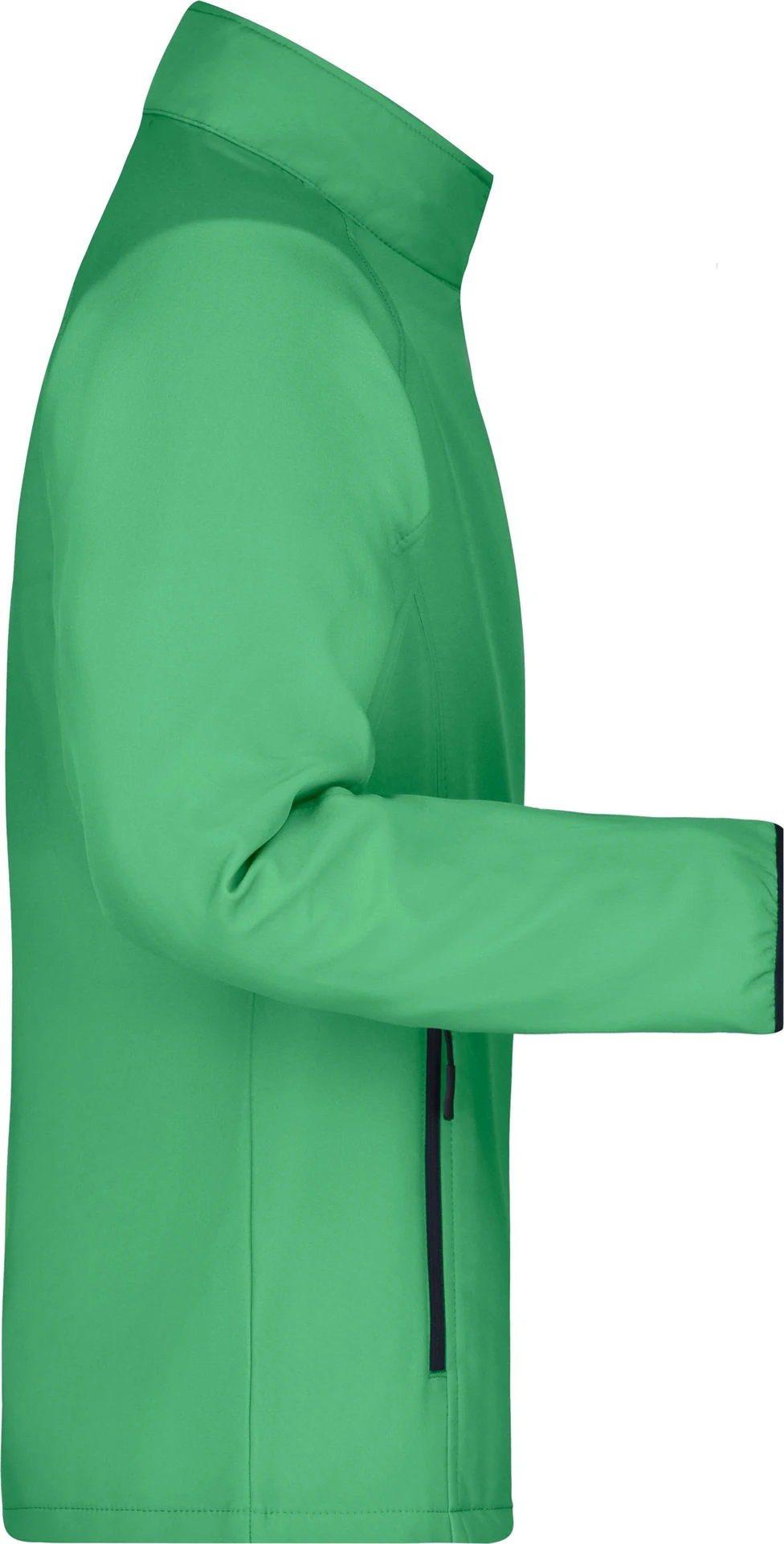 jn1130-mens-promo-softshell-jacket-green-navy-right-6 James & Nicholson Men´s Promo Softshell Jacket