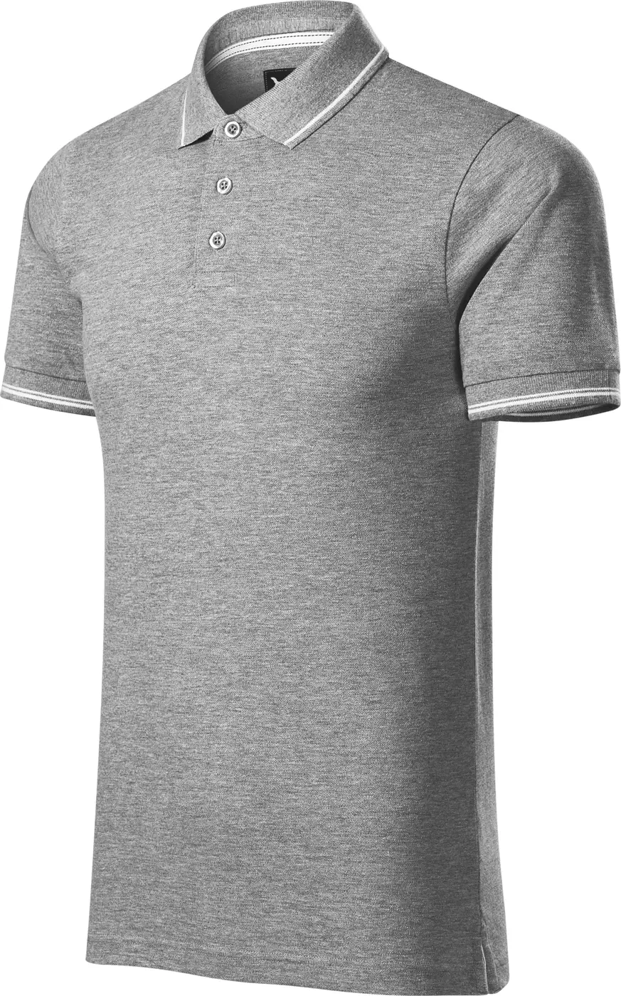 malfini-251-polohemd-perfection-plain-dunkelgraumeliert-left-3 MALFINI Polohemd Perfection plain 251
