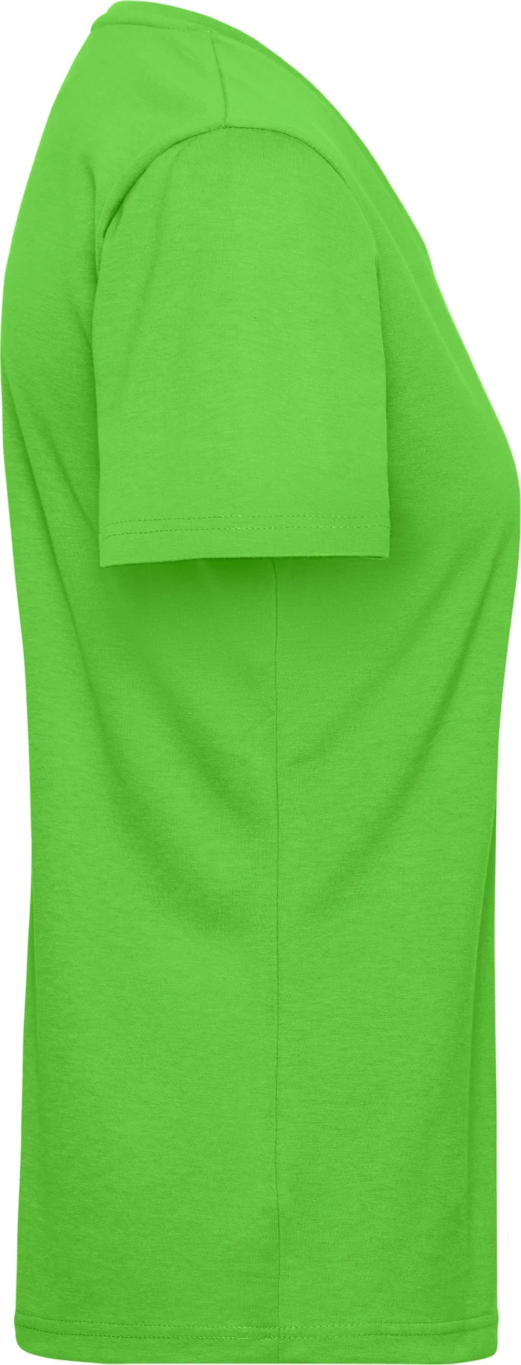jn1807-ladies-bio-workwear-t-shirt-limegreen-right-6 James & Nicholson Ladies Bio Workwear T-Shirt