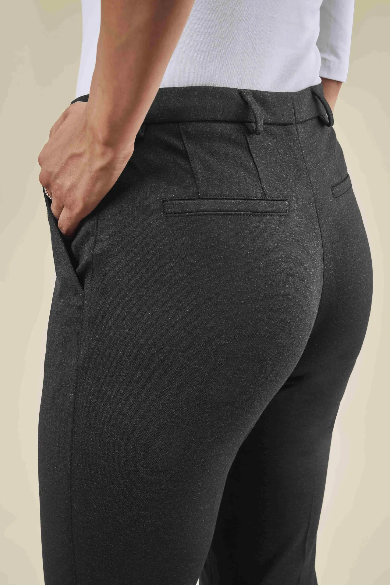 greiff-1385-damen-jerseyhose-rf_2125_anthrazit-meliert-details-4 GREIFF Damen Jerseyhose CASUAL Regular Fit