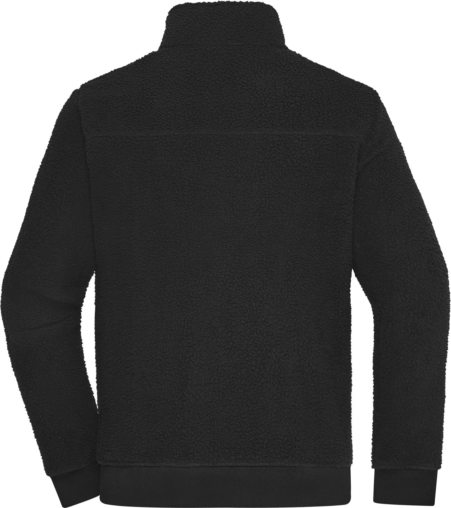 jn1862-sherpa-jacket-black-back-5 James & Nicholson Sherpa Jacket