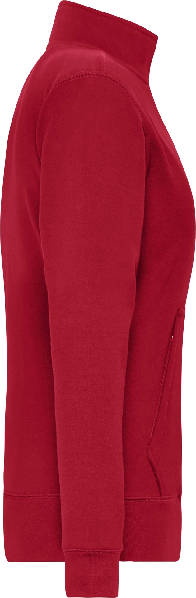 jn1809-ladies-doubleface-work-jacket-red-right-6 James & Nicholson Ladies´ Doubleface Work Jacket -SOLID-