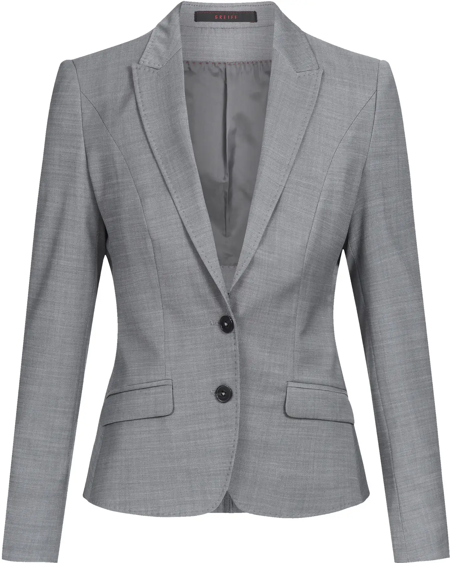 greiff-1426-damen-blazer-sf-375_2820_hellgrau-front-2 GREIFF Damen Blazer MODERN 37.5 Slim Fit