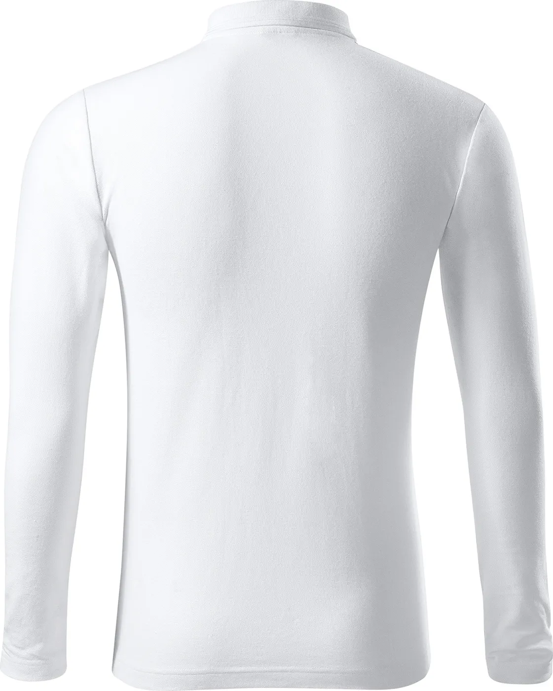 malfini-221-pique-polo-ls-polohemd-herren-weiss-back-5 MALFINI Pique Polo LS 221