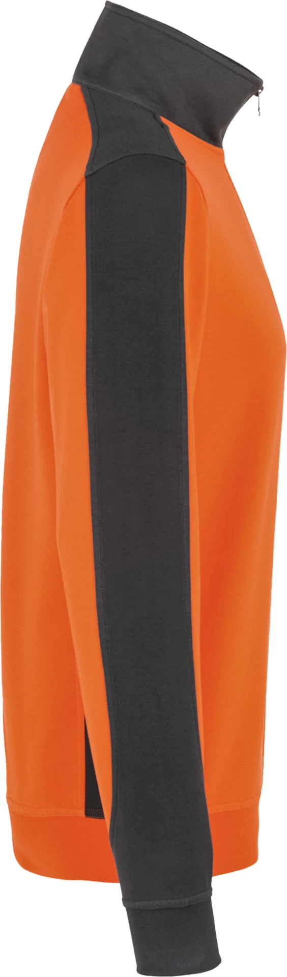 HAKRO Zip-Sweatshirt 476 Contrast Mikralinar®