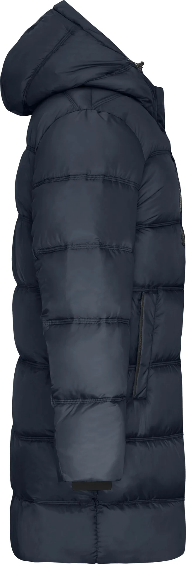 jn1368-mens-winter-short-coat-navy-right-6 James & Nicholson Men´s Winter Short Coat