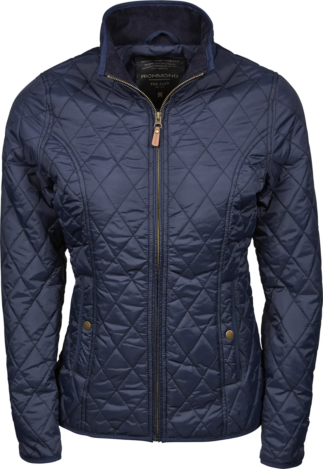 tee-jays-9661-womens-richmond-jacket-deepnavy-front-1 Tee Jays Ladies` Richmond Jacket