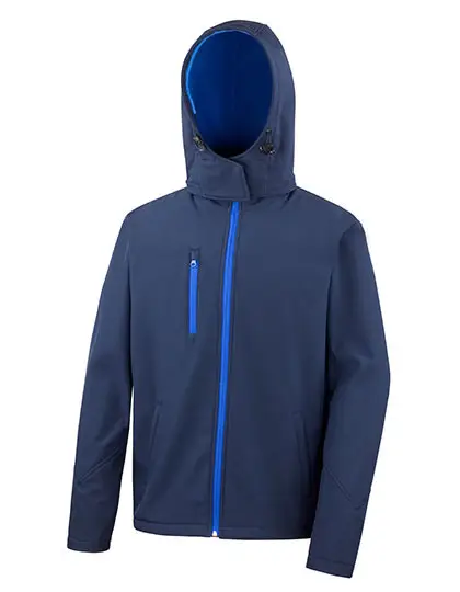 Result Men`s Core Lite Hooded Soft Shell Jacket Result Men`s Core Lite Hooded Soft Shell Jacket