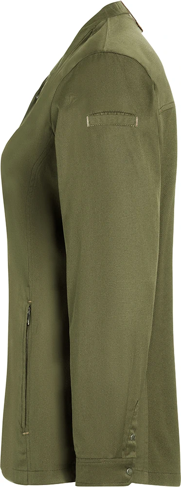 karlowsky-jf26-damenkochjacke-green-generation-mossgreen-left-4 KARLOWSKY Damenkochjacke Green-Generation