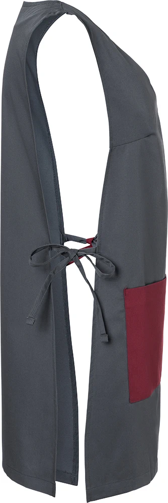 karlowsky-ks38-ueberwurfkasack-marilies-anthracite-bordeaux-right-6 KARLOWSKY Überwurfkasack Marilies