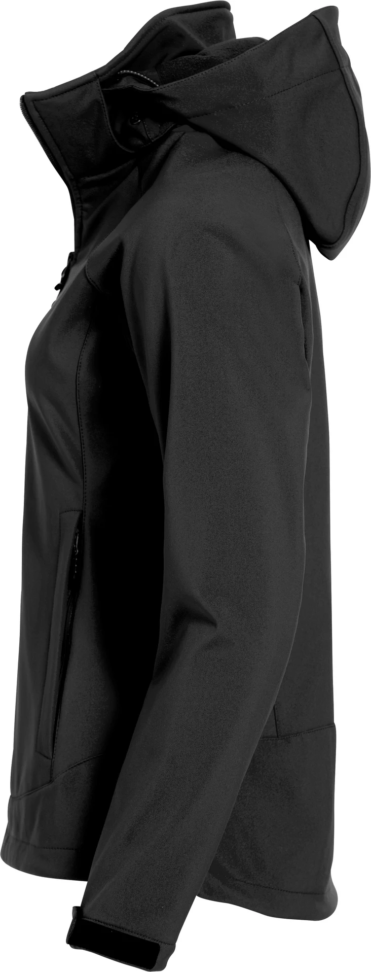 clique-020928-milford-jacket-women-black-left-2 CLIQUE Damen 3-Lagen Softshelljacke Milford