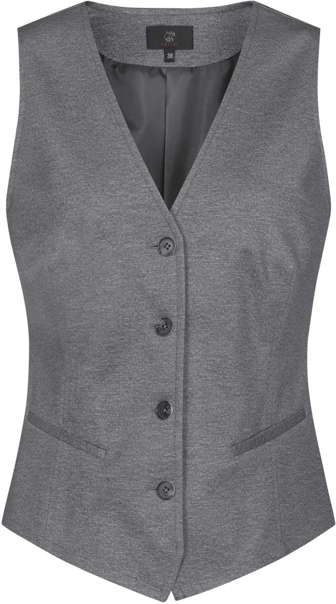 greiff-1722-damen-jerseyweste-rf_2155_hellgrau-meliert-front-2 GREIFF Damen Jerseyweste CASUAL Regular Fit