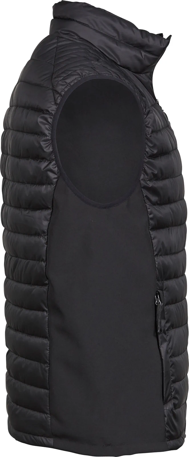 tee-jays-9624-mens-crossover-bodywarmer-black-black-right-4 Tee Jays Men's Crossover Bodywarmer