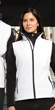 Result Ladies` Printable Soft Shell Bodywarmer