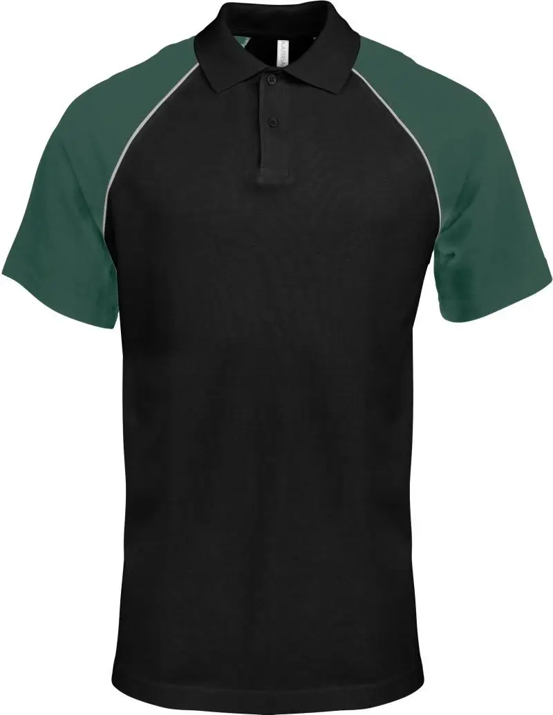 Kariban Baseball Piqué Polo Shirt