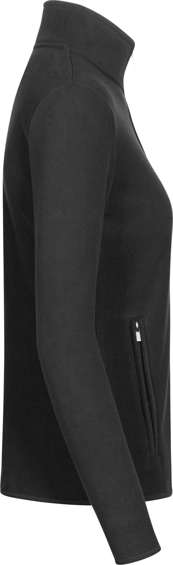 promodoro-7965-womens-double-fleece-jacket-charcoal-grey-side-5 Promodoro Women's Double Fleece Jacket