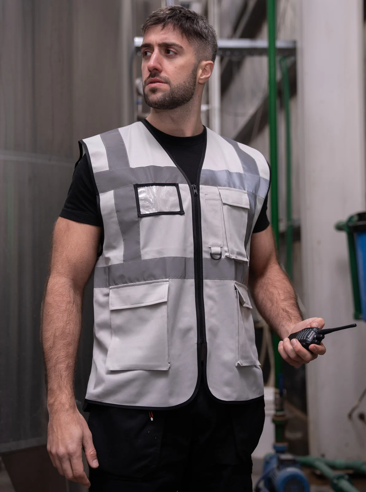 Korntex Multifunktionale Comfort-Fit Warnweste Hamburg