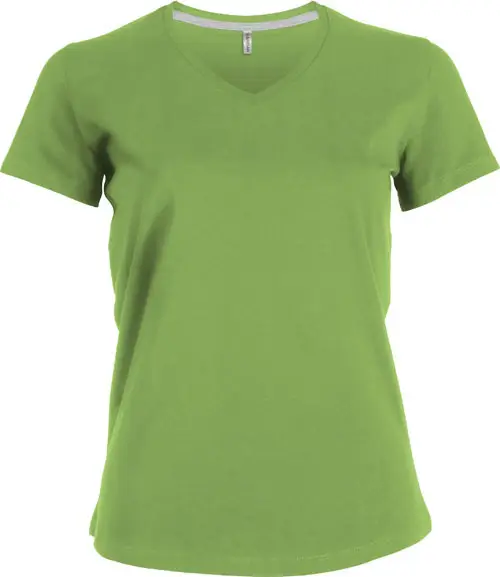 Kariban Damen V-Neck T-Shirt