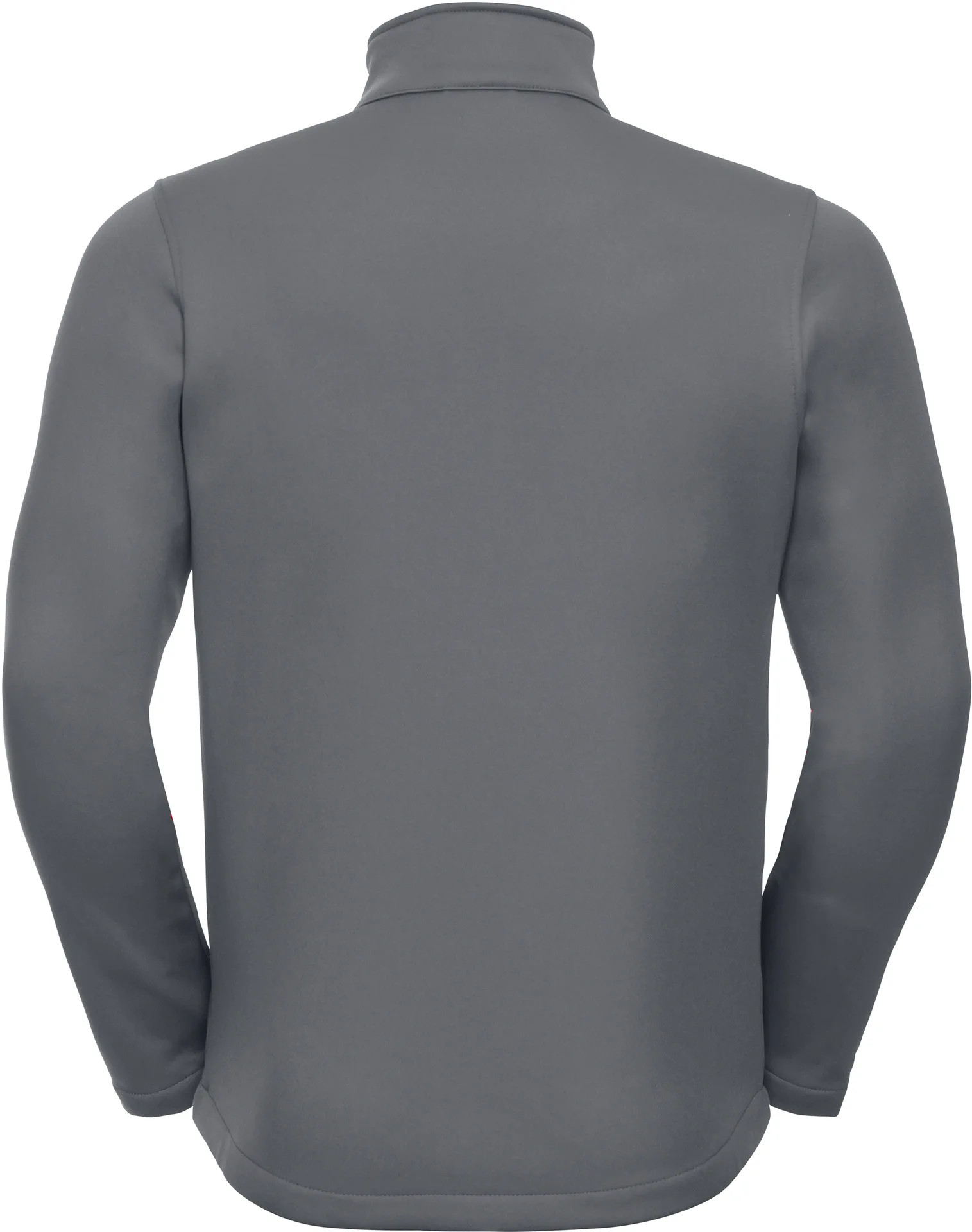 russell-r040m-mens-smart-softshell-jacket-convoygrey-back-5 Russell Men's Smart Softshell Jacket