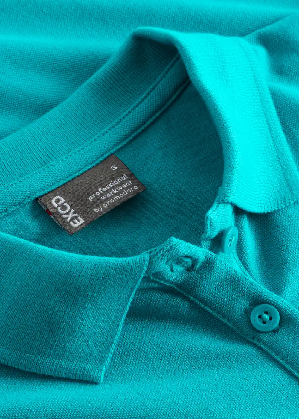 promodoro-4405-womens-polo-jade-detail-7 Promodoro Women's Polo 60/40