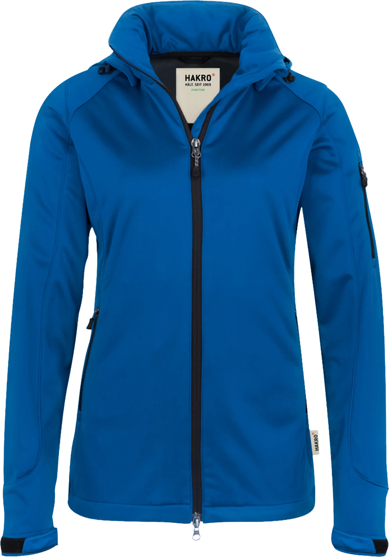 hakro-248-damen-softshelljacke-royalblau-front-1 HAKRO Women-Softshell-Jacke 248 Alberta