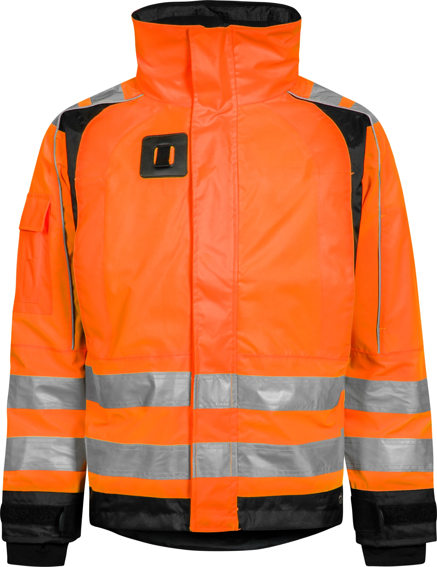 leuchtorange/schwarz