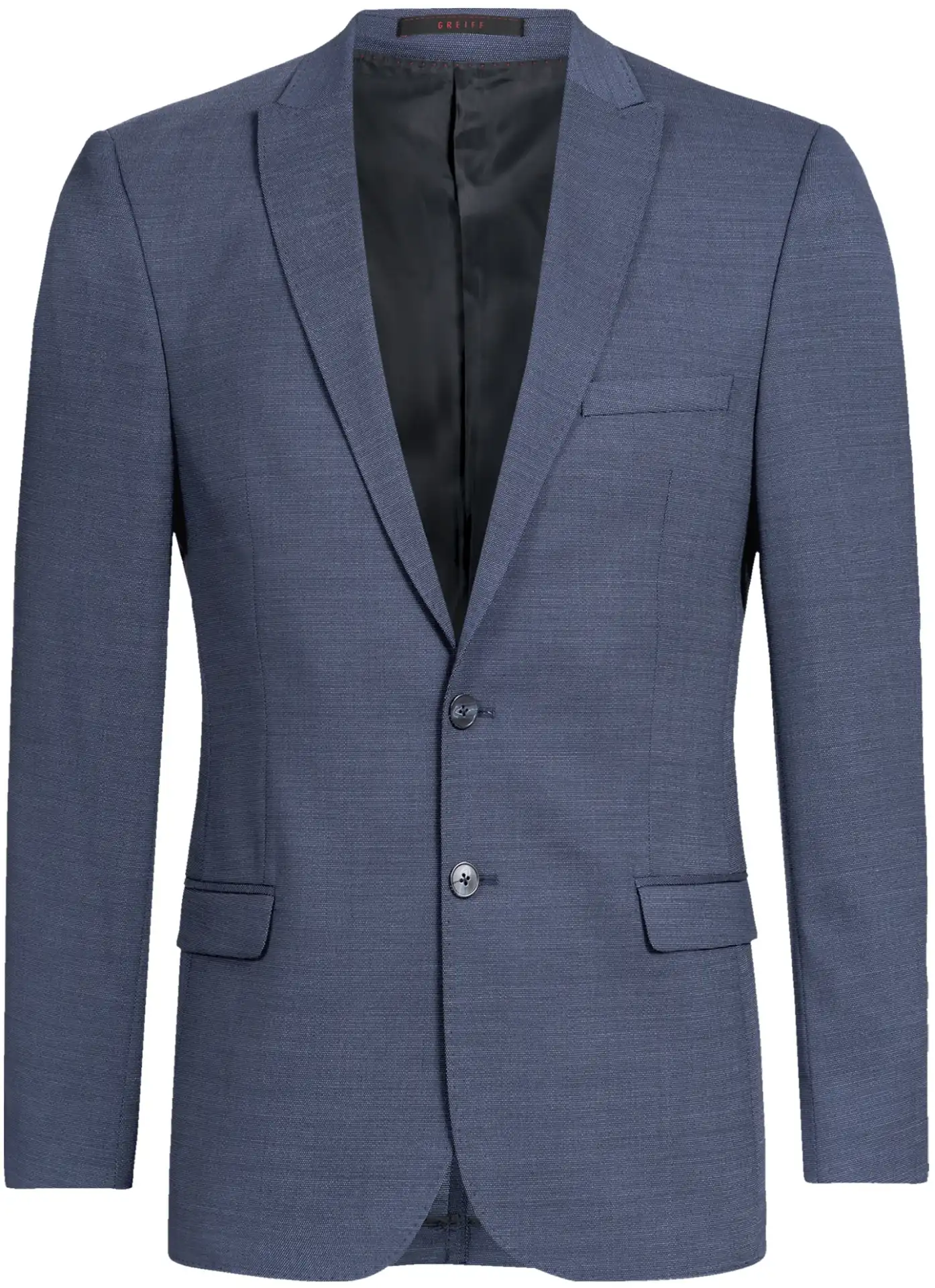 greiff-1127-herren-sakko-sf-375_2810_pinpoint-mittelblau-front-2 GREIFF Herren Sakko MODERN 37.5 Slim Fit