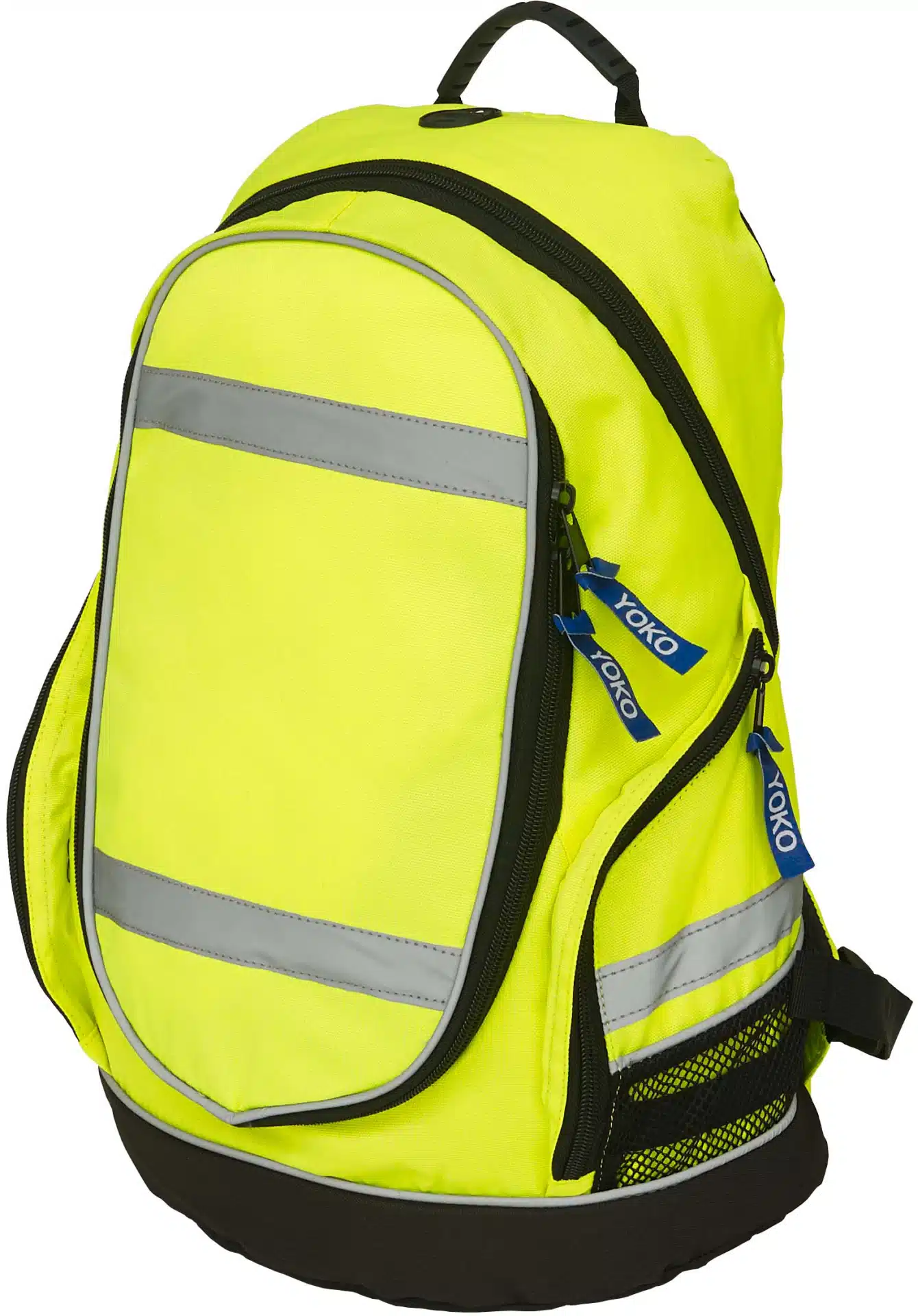 yoko-sh8001-hi-vis-london-backpack-hi-vis-yellow-front-1 YOKO High Visibility London Rucksack