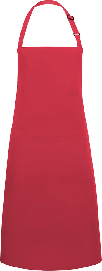 KARLOWSKY Latzschürze Basic mit Tasche und Schnalle