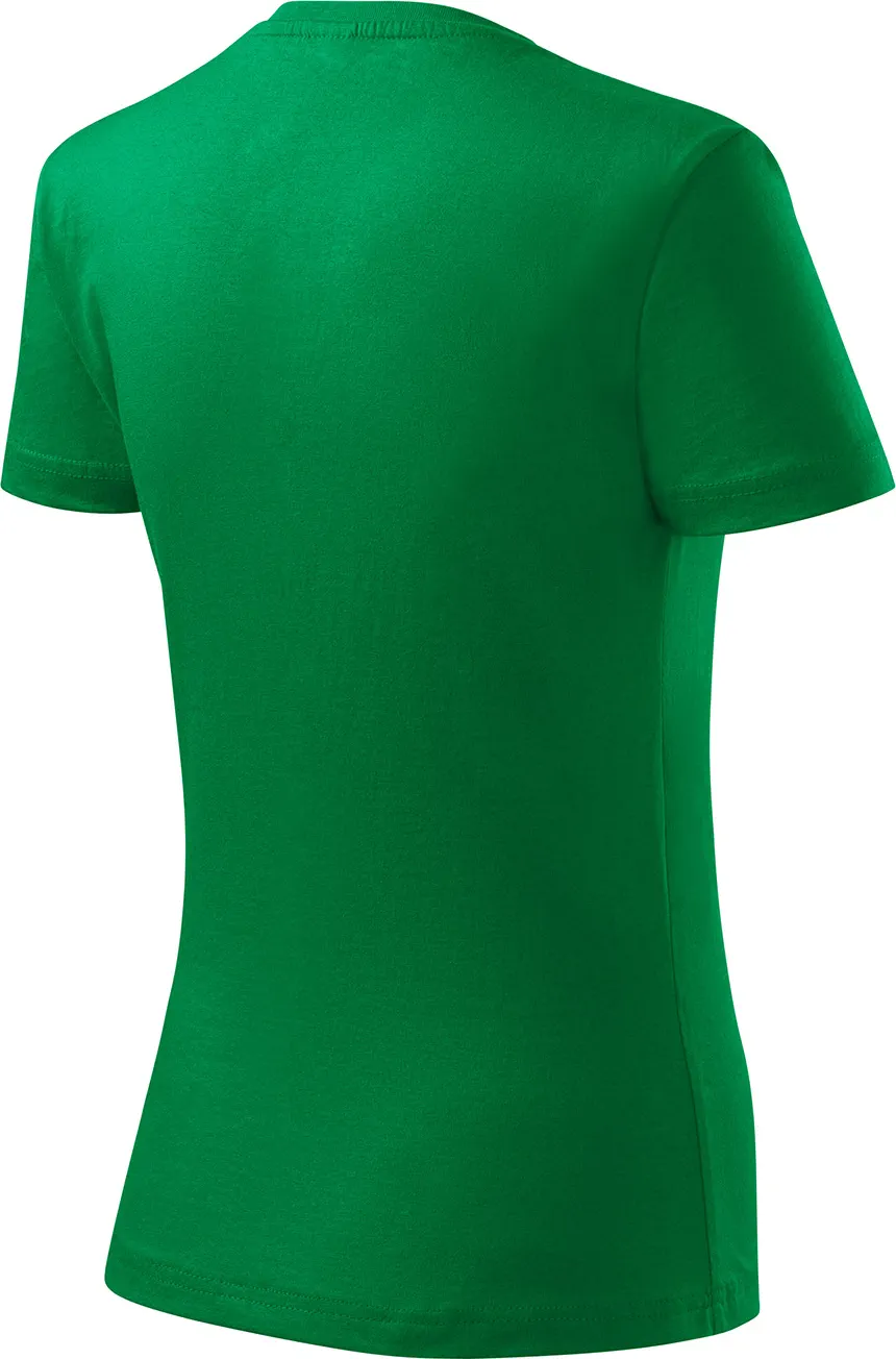 malfini-133-classic-new-t-shirt-damen-grasgruen-right-6 MALFINI T-Shirt Damen Classic New 133