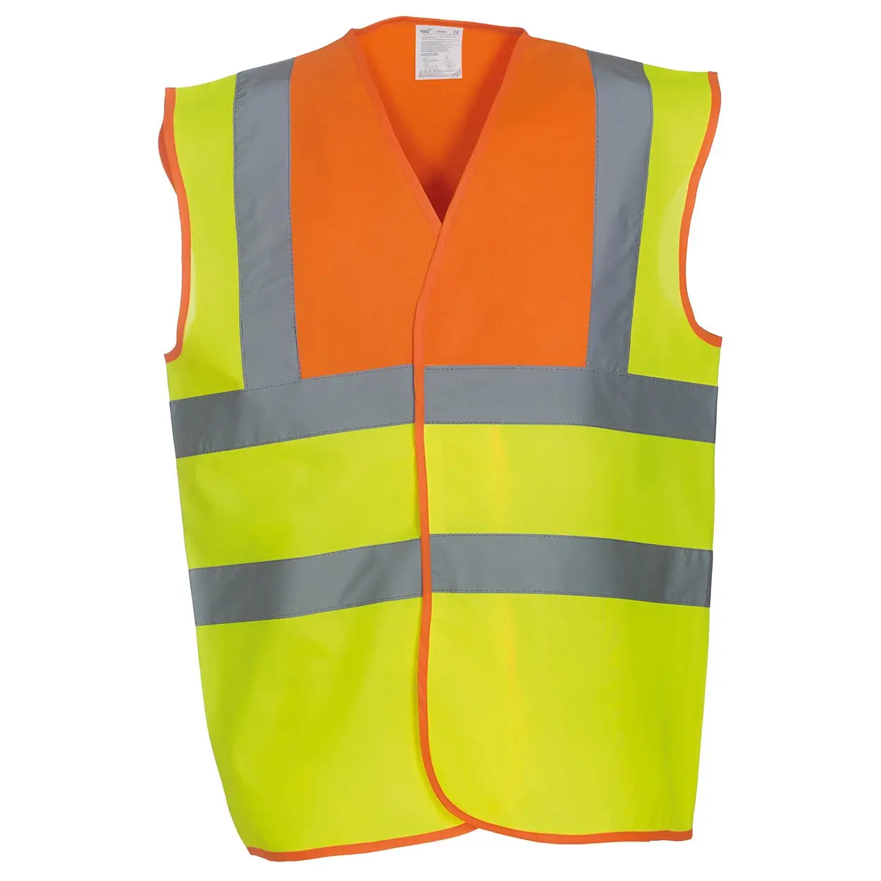 orange yoke/hi-vis yellow
