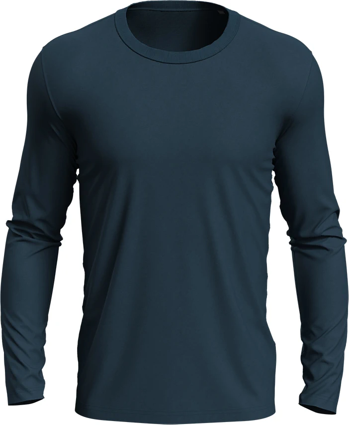 stedman-st9040-morgan-long-sleeve-marinablue-front-4 Stedman Morgan Long Sleeve