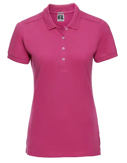 Russell Ladies Fitted Stretch Polo