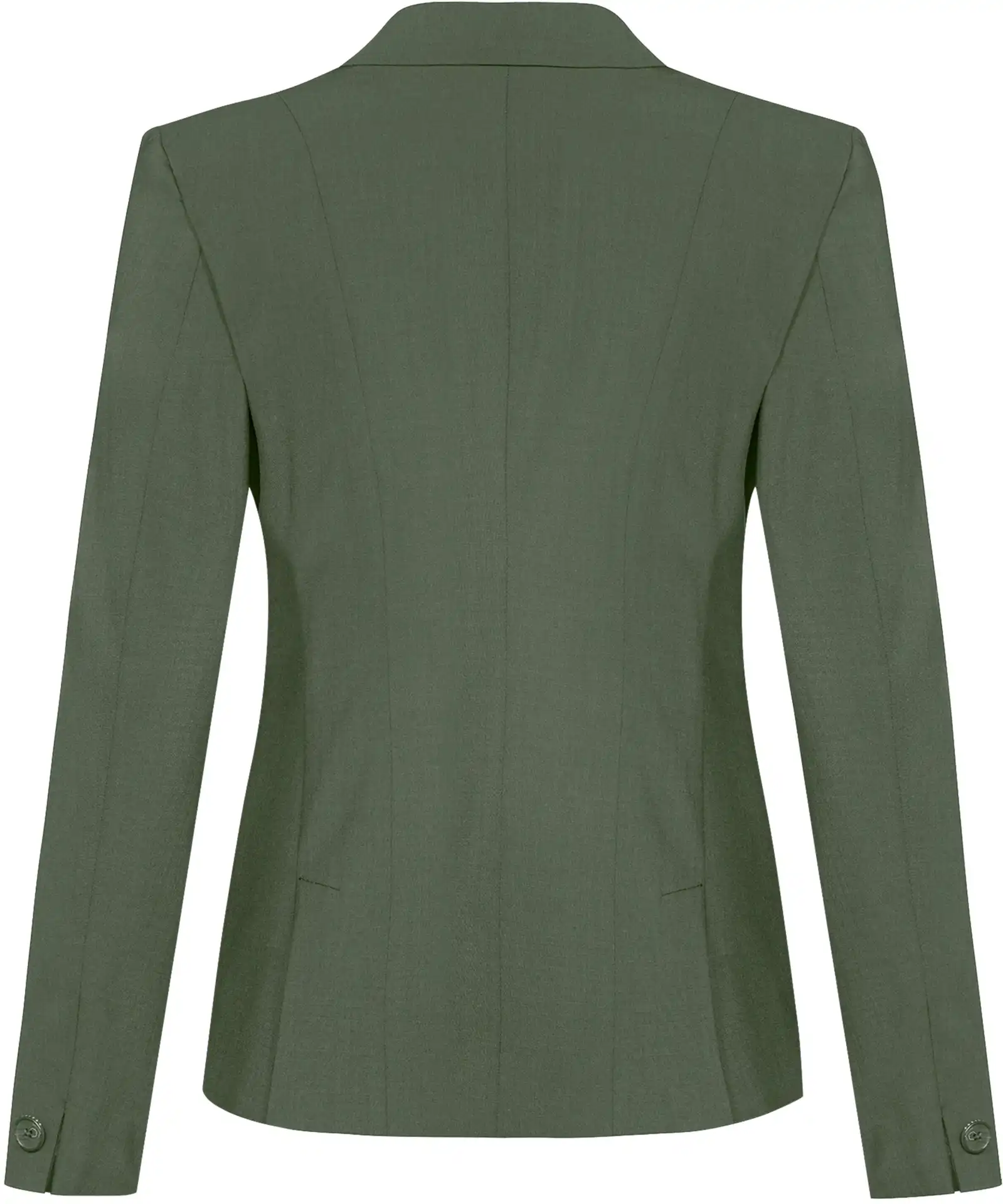 greiff-1454-damen-blazer-rf-premium_olivgruen_147-back-3 GREIFF Damen Blazer PREMIUM Regular Fit