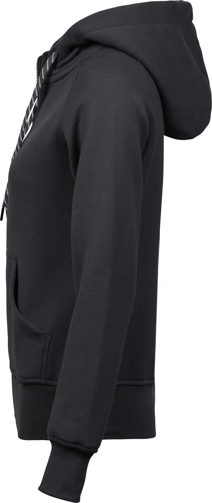 tee-jays-5436-womens-fashion-full-zip-hood-darkgrey-left-3 Tee Jays Ladies` Fashion Full Zip Hood