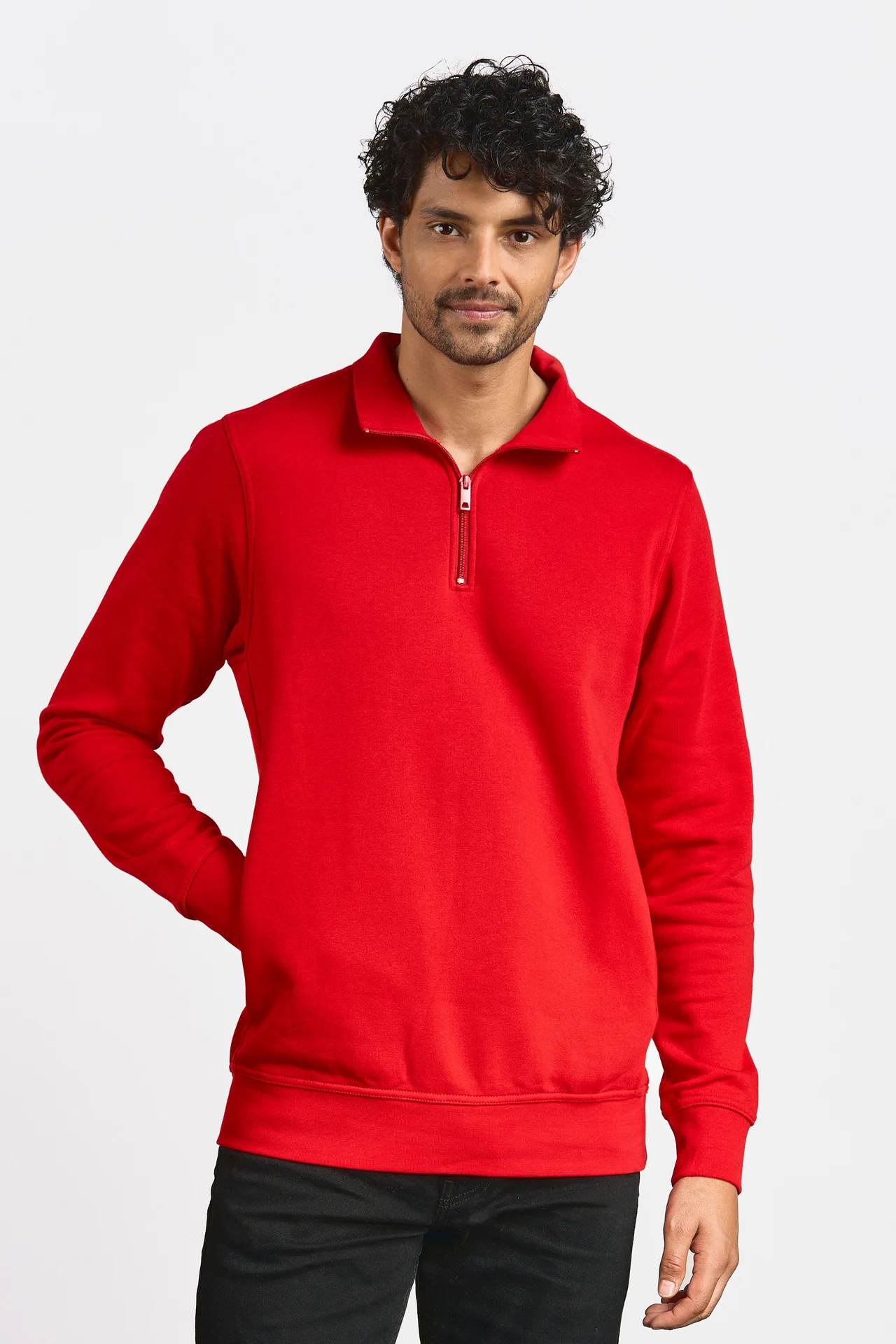 Promodoro Unisex Troyer Side Pocket