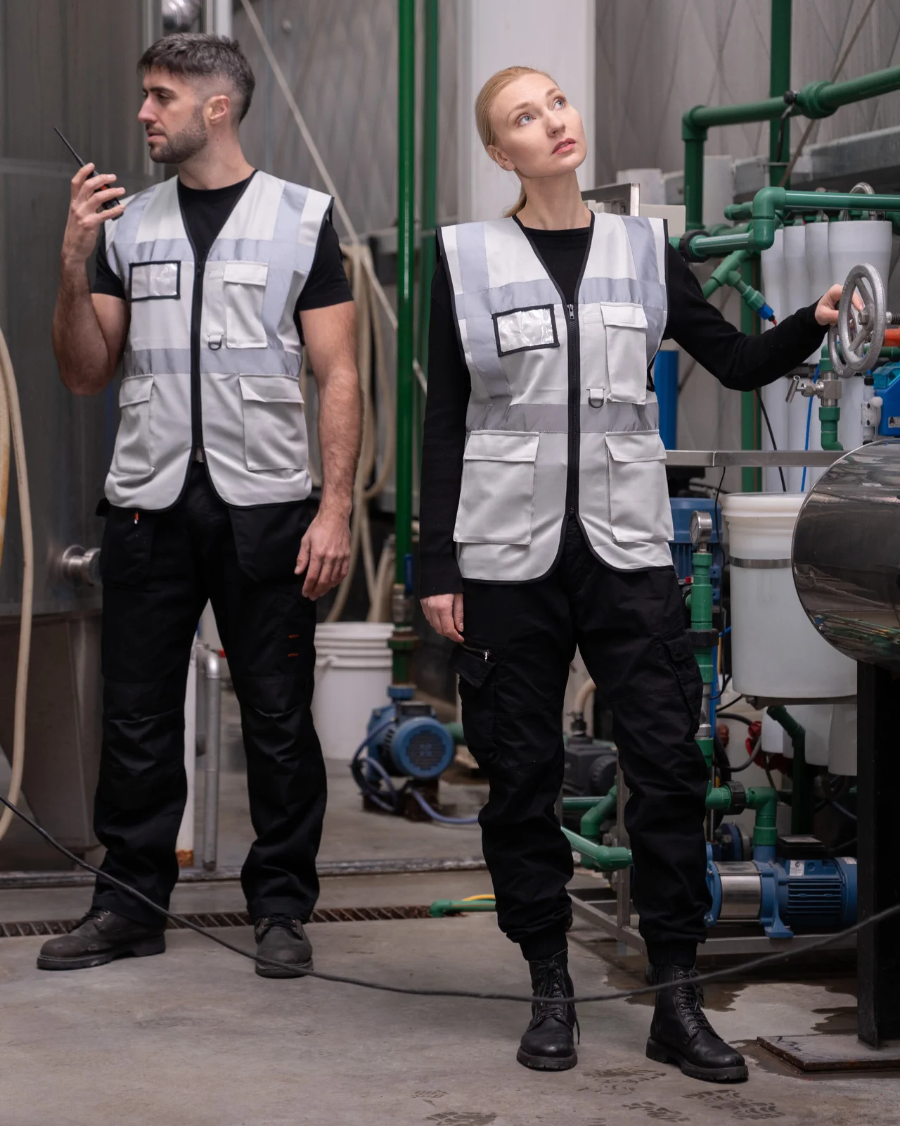 Korntex Multifunktionale Comfort-Fit Warnweste Hamburg