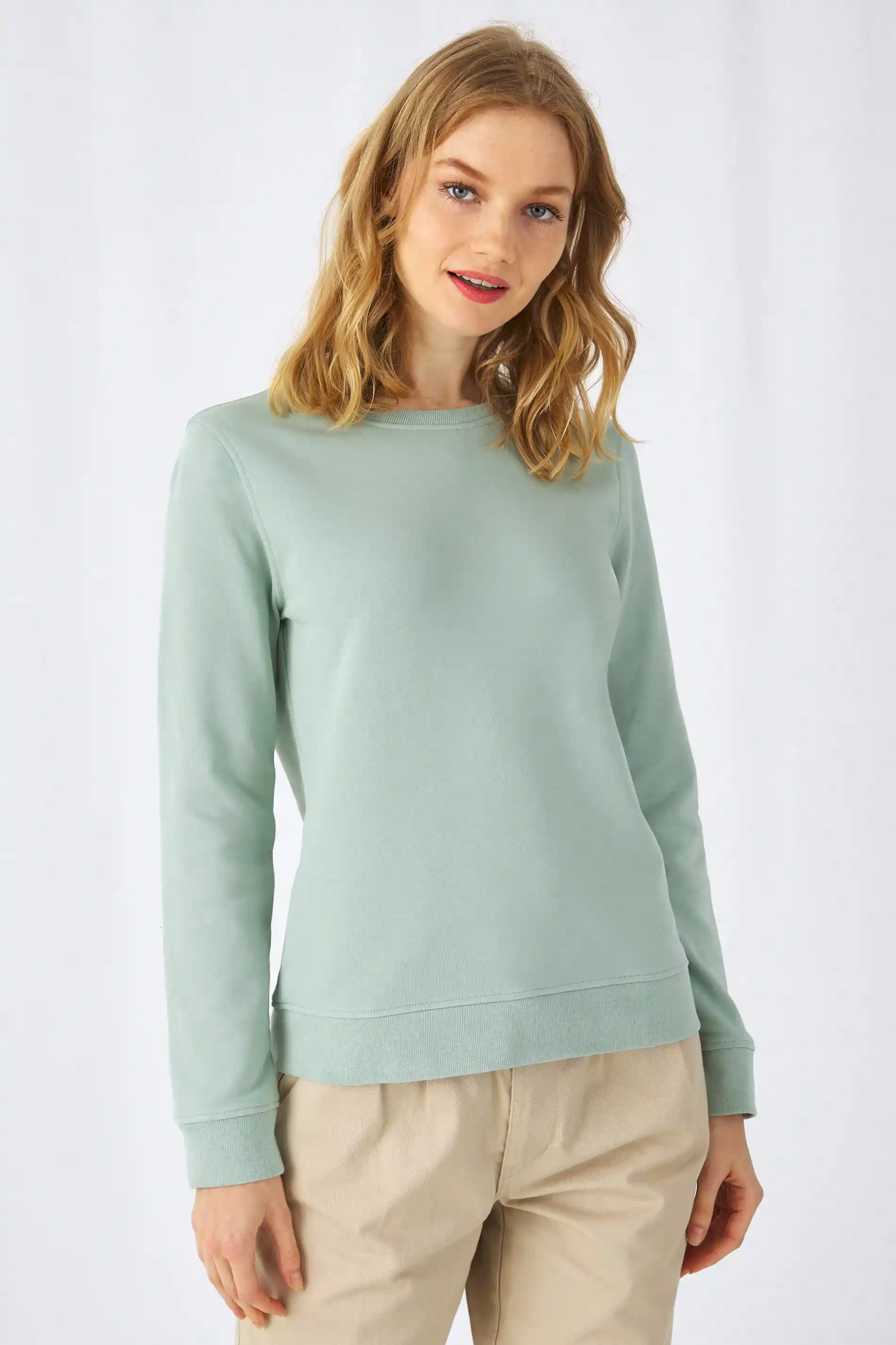 B&C Organic Crew Neck Sweat Women