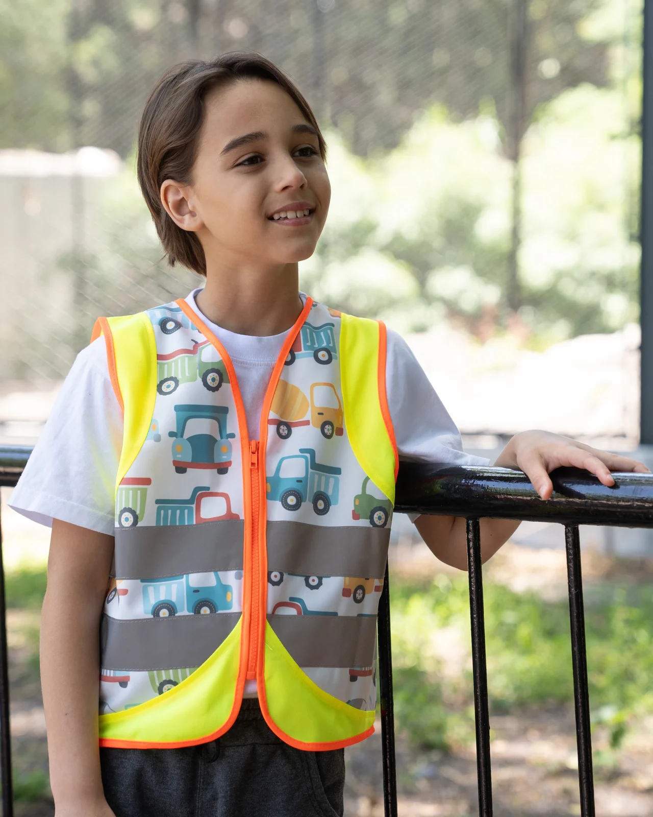 Korntex Kinder Warnweste Action Line Vehicle