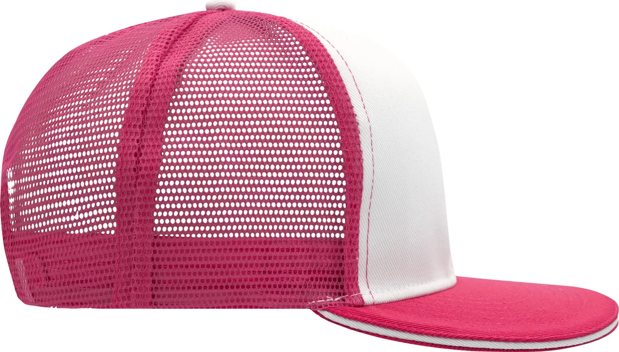 daiber-mb6635-pro-cap-mesh-6-panel-white-magenta-right-6 daiber Pro Cap Mesh 6-Panel