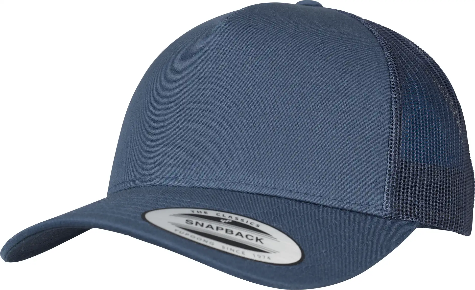 flexfit-6506-5-panel-retro-trucker-cap-navy-front-1 FLEXFIT 5-Panel Retro Trucker Cap