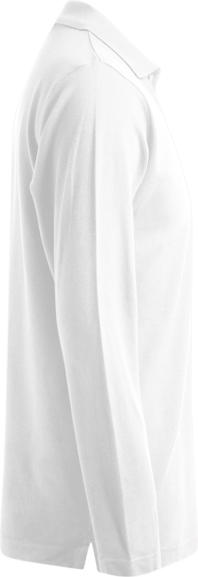 promodoro-4600-mens-heavy-polo-long-sleeve-white-side-5 Promodoro Men's Heavy Polo Longsleeve