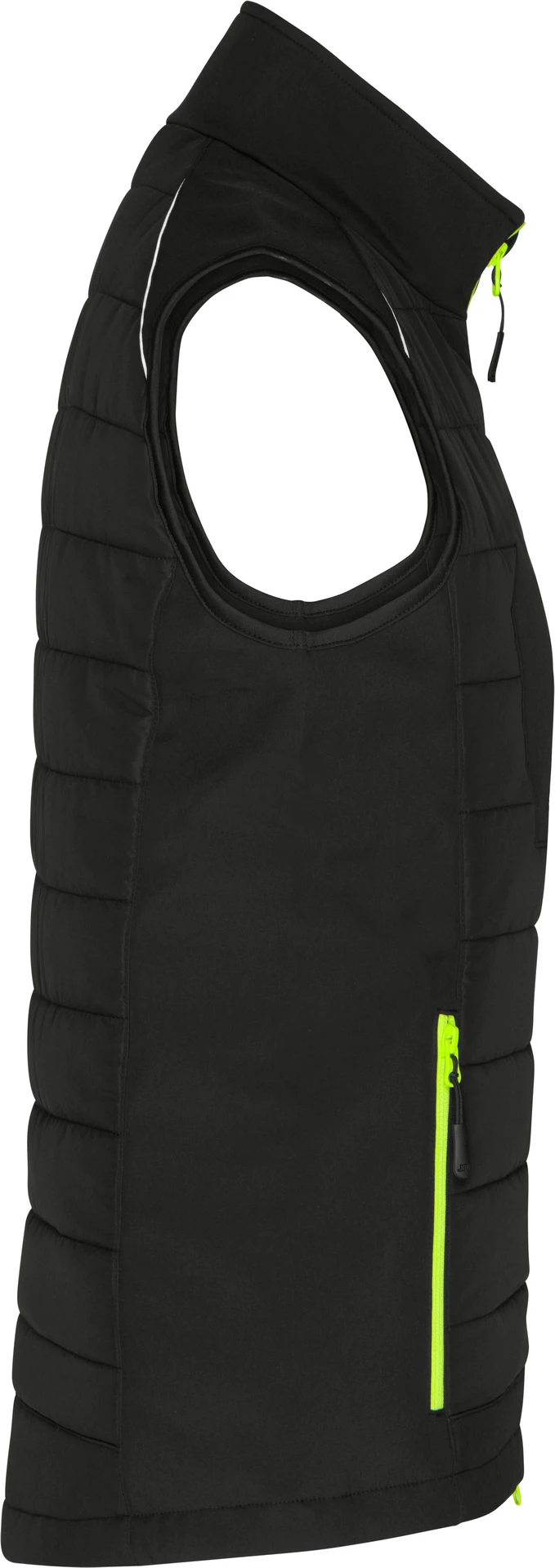 jn1821-ladies-hybrid-vest-black-neonyellow-right-6 James & Nicholson Ladies Hybrid Vest 1821