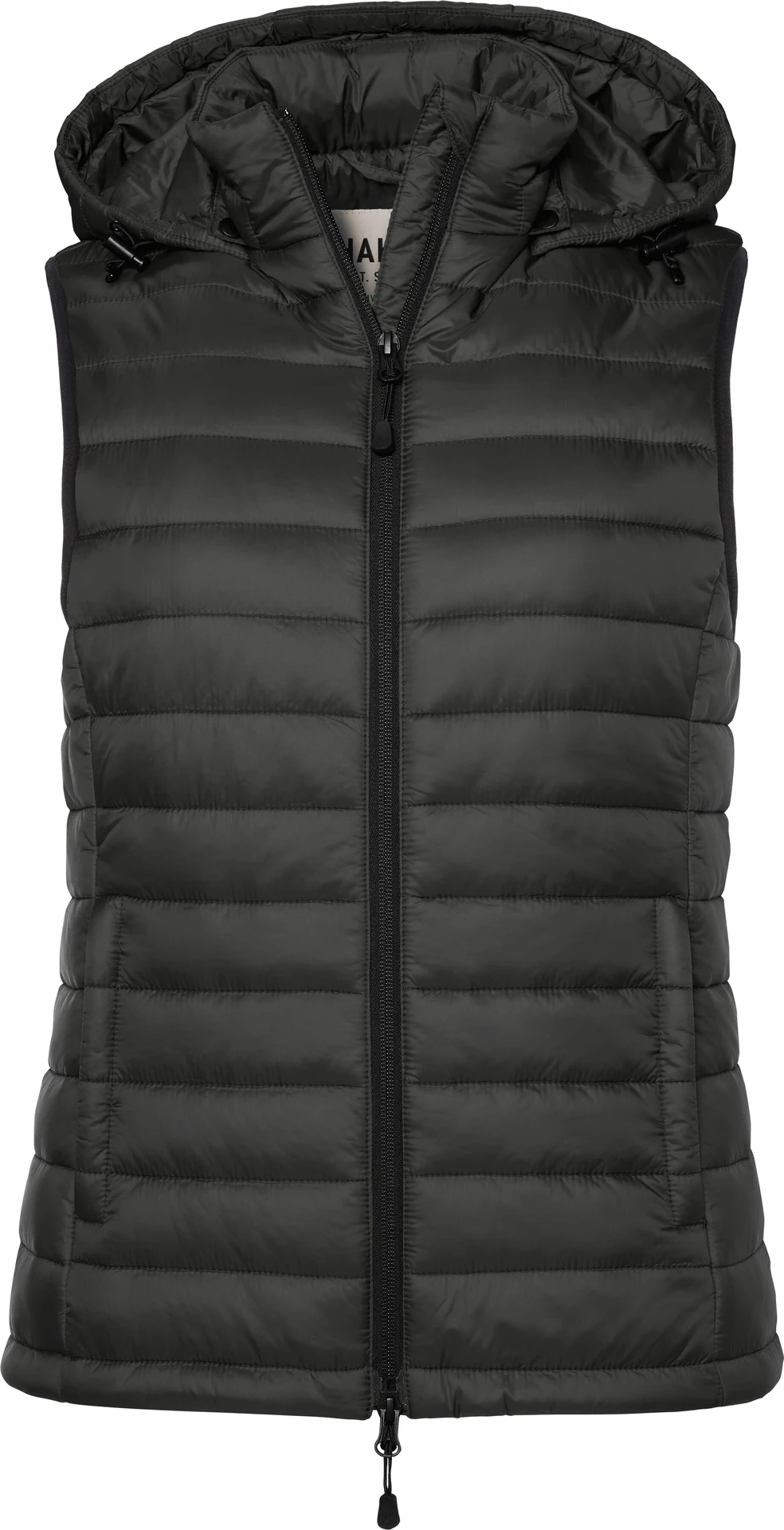 hakro-297-damen-kapuzen-loftweste-karbongrau-front-1 HAKRO Damen Kapuzen-Loftweste 297