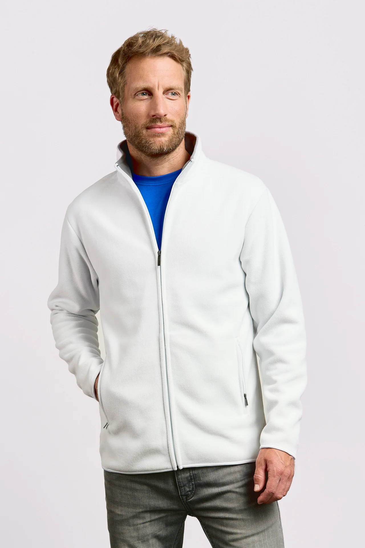 Promodoro Men's Double Fleece Jacket