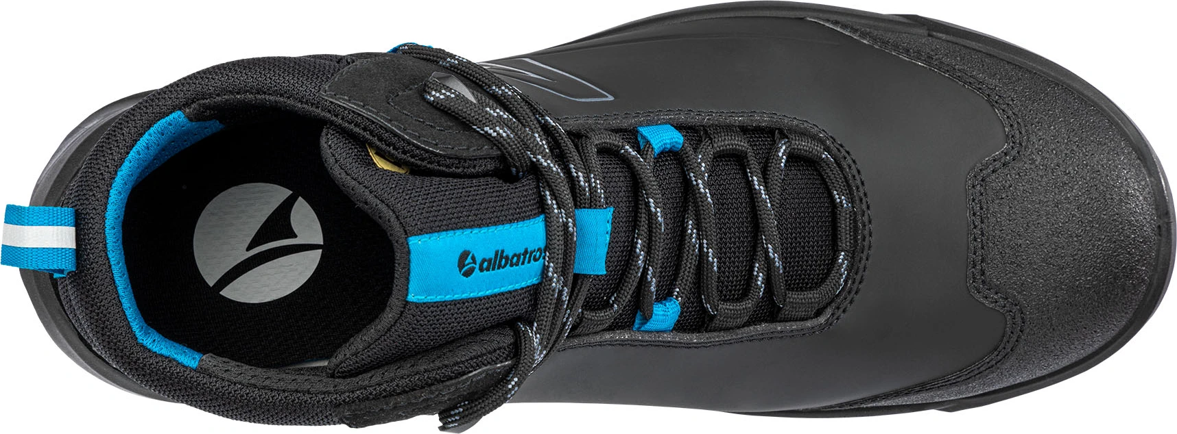 albatros Sicherheitsschuh TARAVAL BLACK/BLUE MID S3L albatros Sicherheitsschuh TARAVAL BLACK/BLUE MID S3L