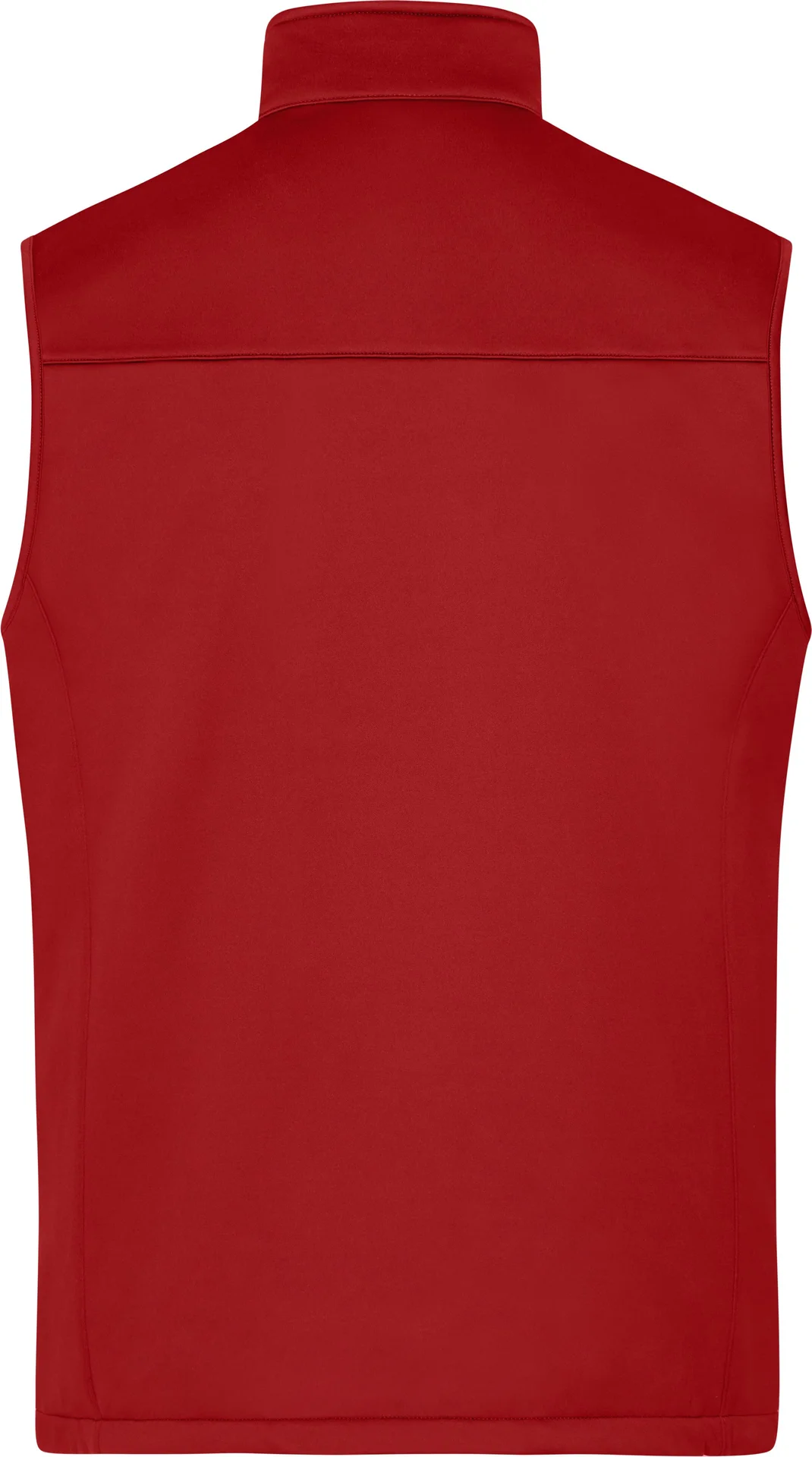 jn1170-mens-softshell-vest-red-back-5 James & Nicholson Men's Softshell Vest